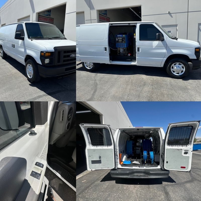 carpet cleaning van fully loaded for sale